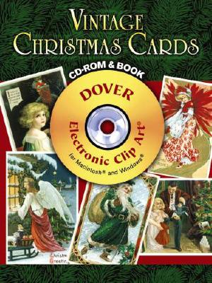 Vintage Christmas Cards [With CDROM] (Green Edition)